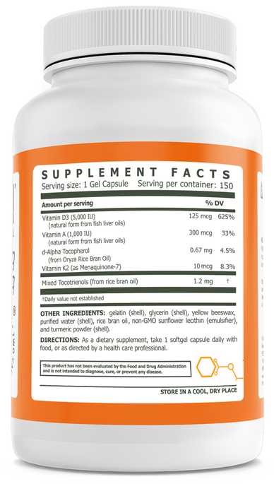 Vitamin D3 - 150 Capsules