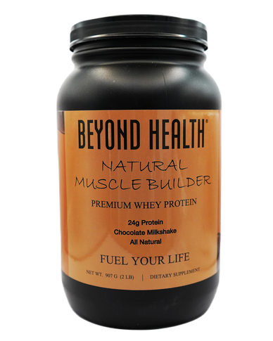 Chocolate Protein Powder - Natural Muscle Builder 2 lbs.