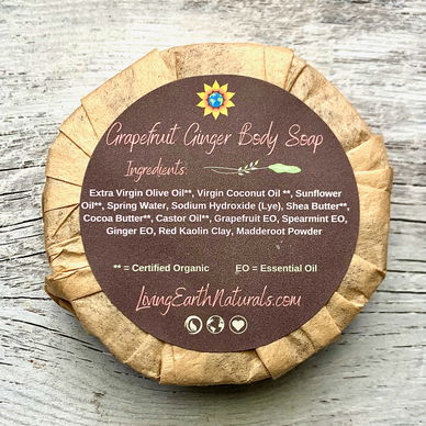 Grapefruit Ginger Body Soap