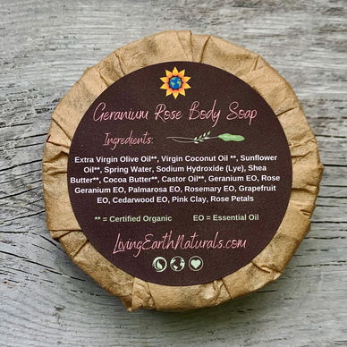 Geranium Rose Body Soap