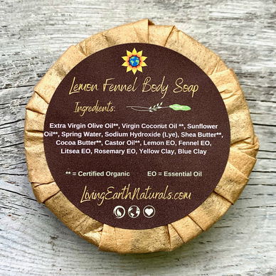 Lemon Fennel Body Soap