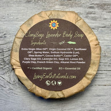 Clary Sage Lavender Body Soap