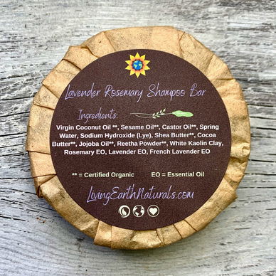 Lavender Rosemary Shampoo Bar