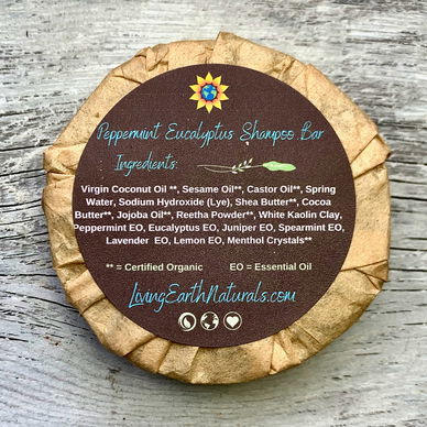 Peppermint Eucalyptus Shampoo Bar