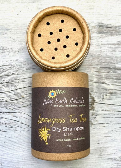 Lemongrass Tea Tree Dry Shampoo- Dark
