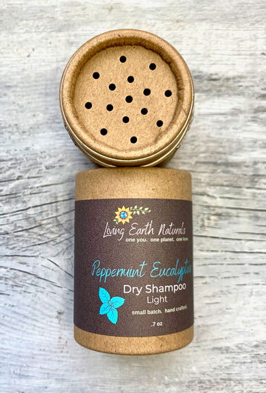 Peppermint Eucalyptus Dry Shampoo- Light