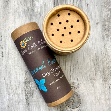 Peppermint Eucalyptus Dry Shampoo- Light