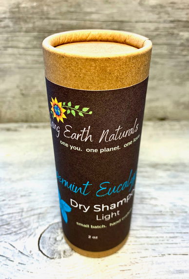 Peppermint Eucalyptus Dry Shampoo- Light