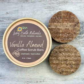 Vanilla Almond Coffee Scrub Bars