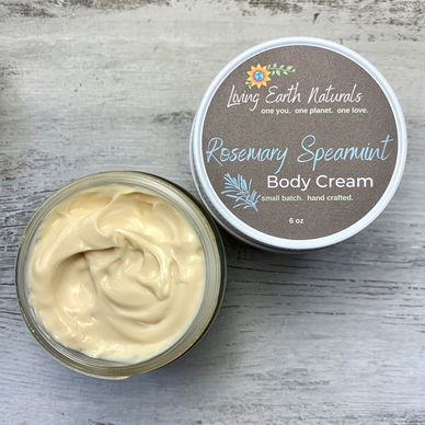 Rosemary-Spearmint Body Cream