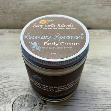 Rosemary-Spearmint Body Cream