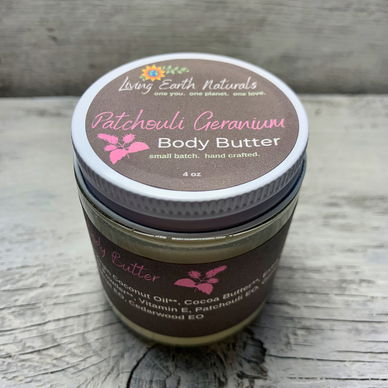 Patchouli Geranium Body Butter
