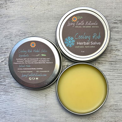 Cooling Rub Herbal Salve