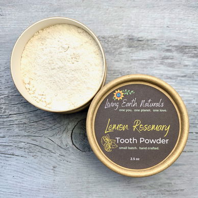 Lemon Rosemary Tooth Powder