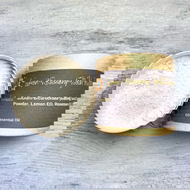 Lemon Rosemary Tooth Powder
