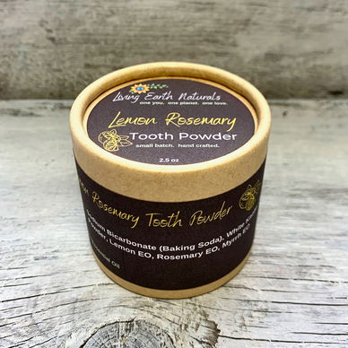 Lemon Rosemary Tooth Powder