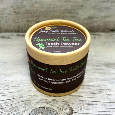 Peppermint Tea Tree Tooth Powder