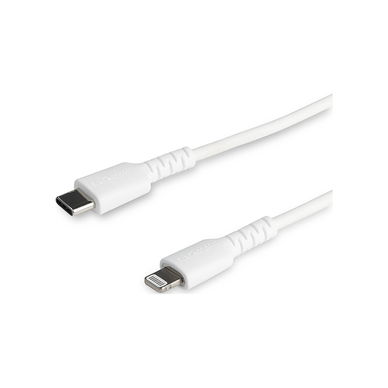 Case Logic - USB Type-C Male to Lightning Male Fabric Cable (Black, 6')