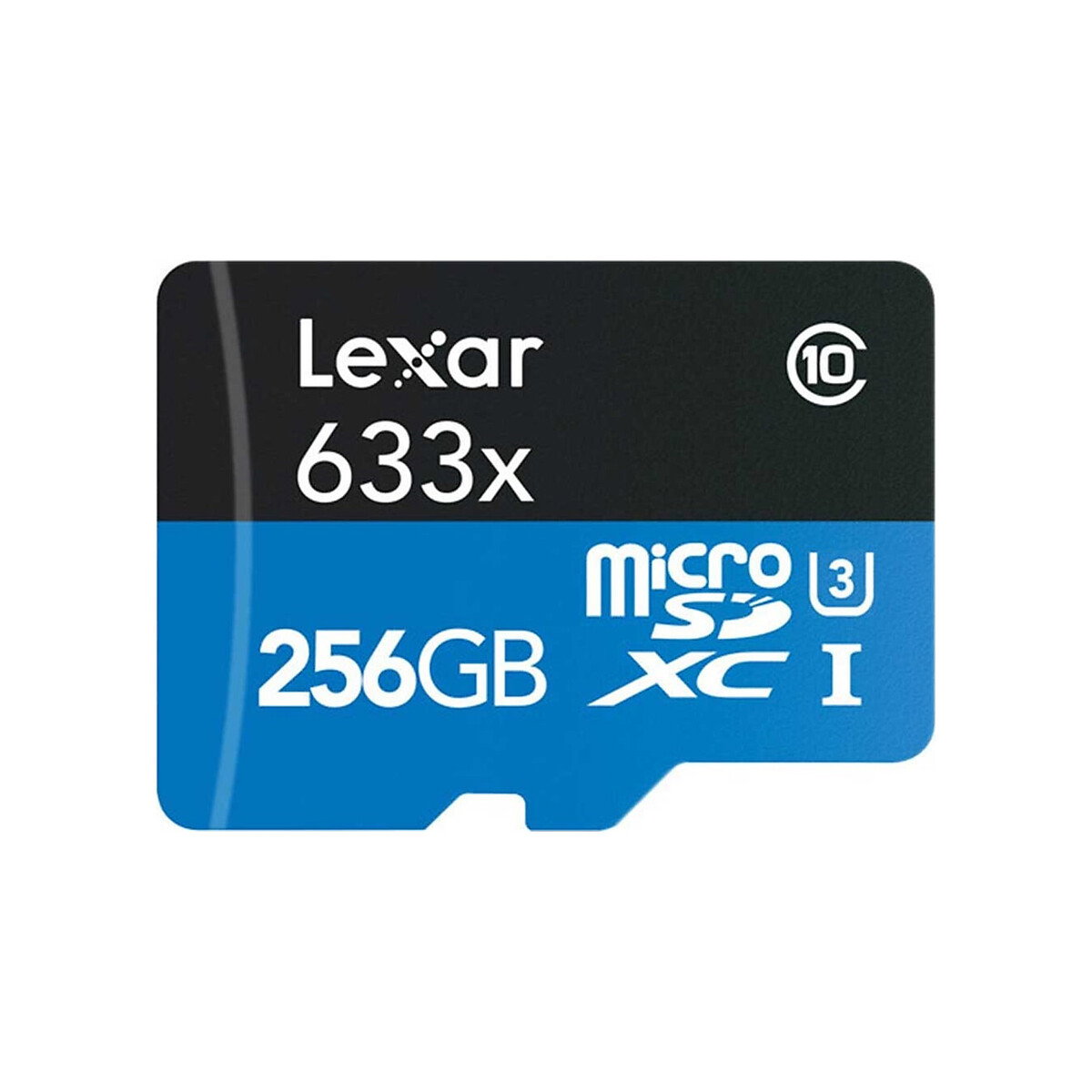 Lexar - 256GB High-Performance 633x UHS-I microSDXC Memory Card with SD Adapter