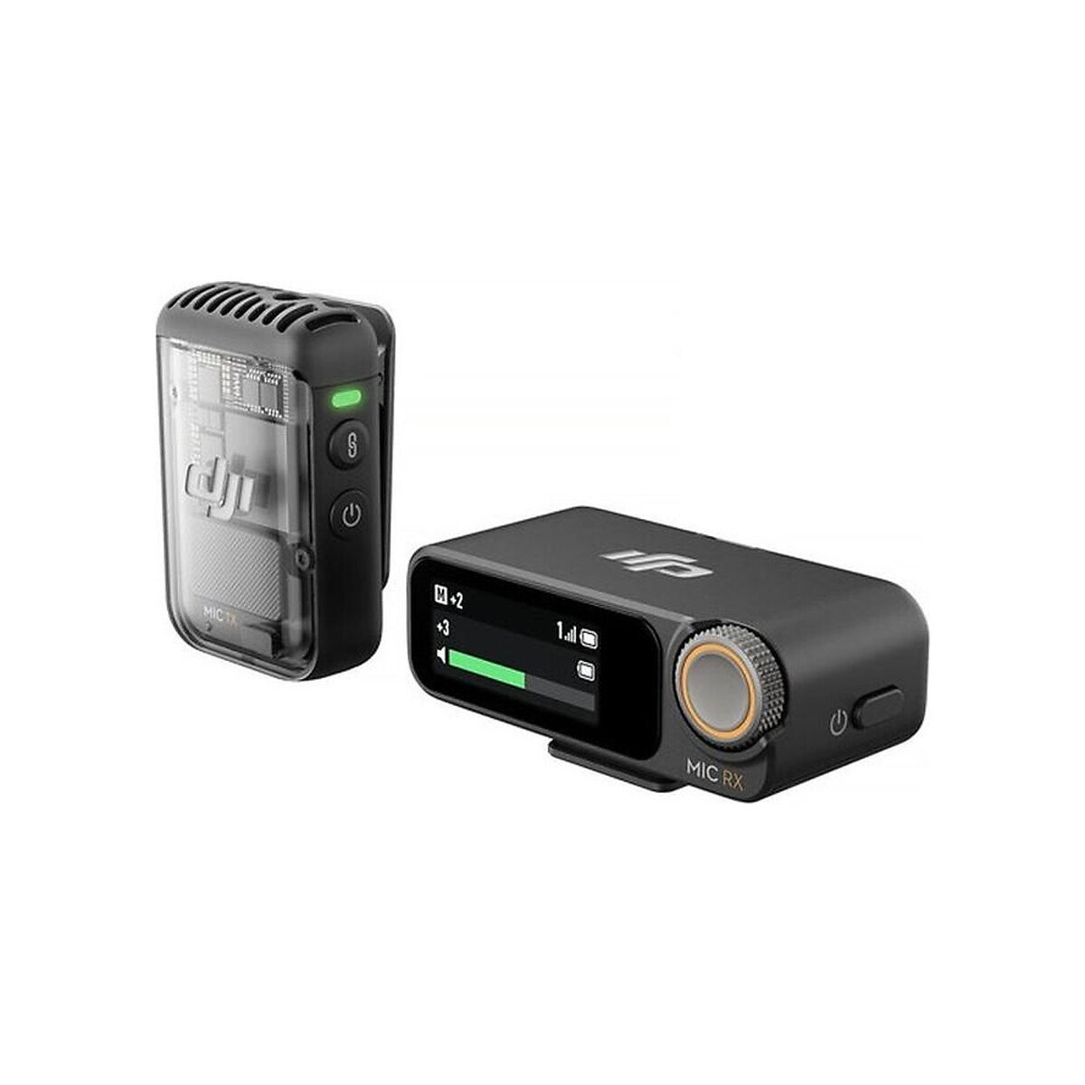 DJI - Mic 2 Compact Digital Wireless Microphone System - Recorder for Camera & Smartphone