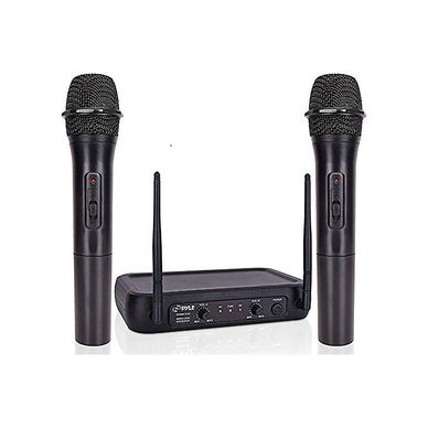 JBL - Microphone, Wireless Two w/Dual Channel, Black