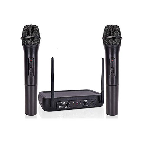 JBL - Microphone, Wireless Two w/Dual Channel, Black