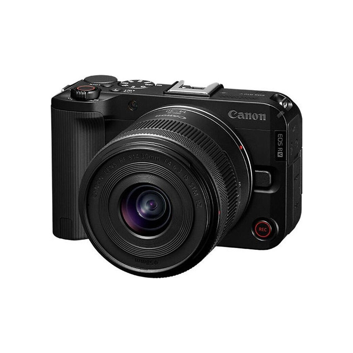 Canon - Mirrorless EOS R50 V + RF-S14-30mm F4-6.3 IS STM Camera