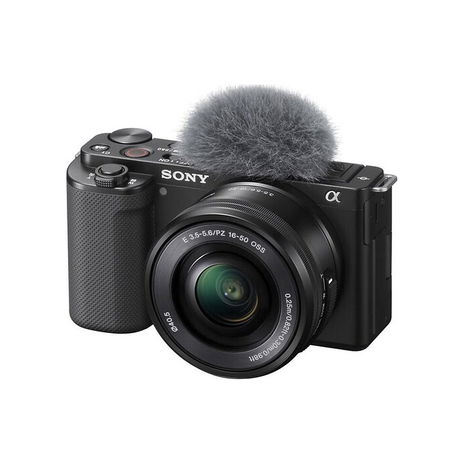 Sony - ZV-E10 Mirrorless Camera with 16-50mm Lens - Black