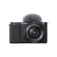 Sony - ZV-E10 Mirrorless Camera with 16-50mm Lens - Black Sony - ZV-E10 Mirrorless Camera with 16-50mm Lens - Black