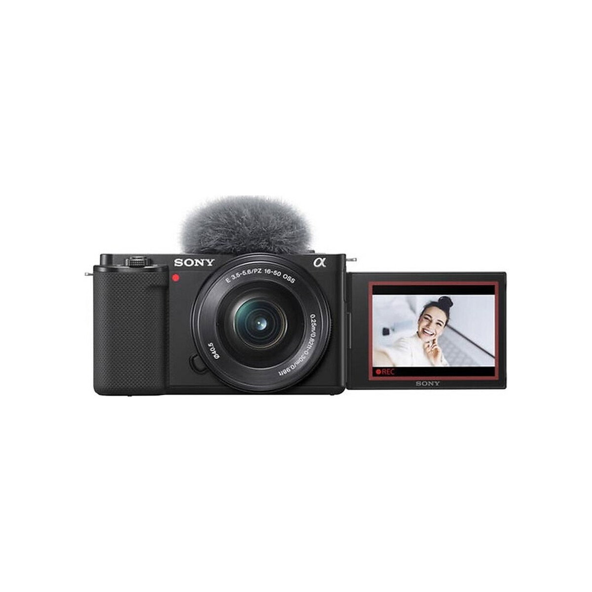 Sony - ZV-E10 Mirrorless Camera with 16-50mm Lens - Black