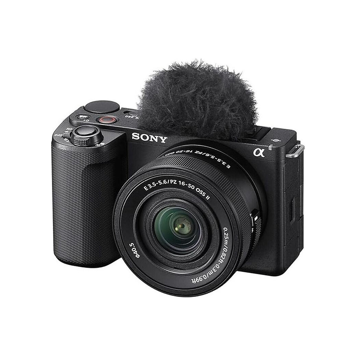Sony - Mirrorless SLR Camera, Power Zoom Lens Kit - Black