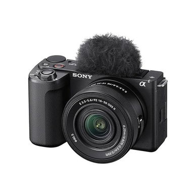 Sony - Mirrorless SLR Camera, Power Zoom Lens Kit - Black