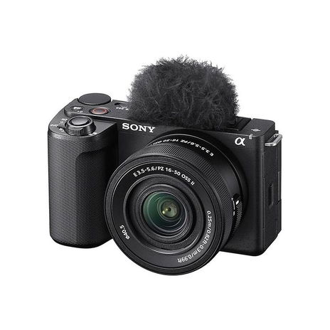 Sony - Mirrorless SLR Camera, Power Zoom Lens Kit - Black