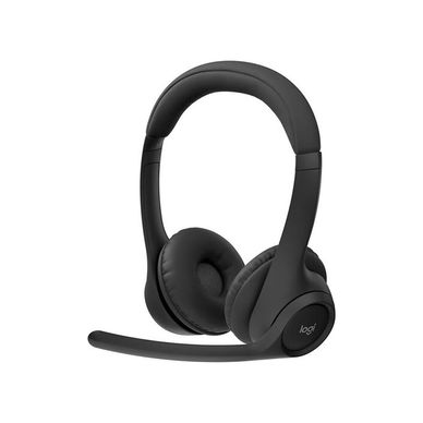 Logitech - Zone 300 Wireless Headset - Midnight Black