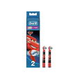Brush Heads, Kids Toothbrush Heads With Cars Motif, 2 Pack, Red Brush Heads, Kids Toothbrush Heads With Cars Motif, 2 Pack, Red