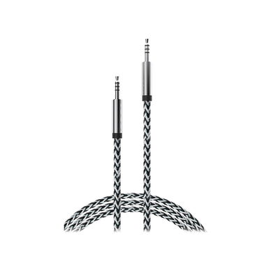 Bytech - 3.5: Fabric AUX cable, Assorted colors