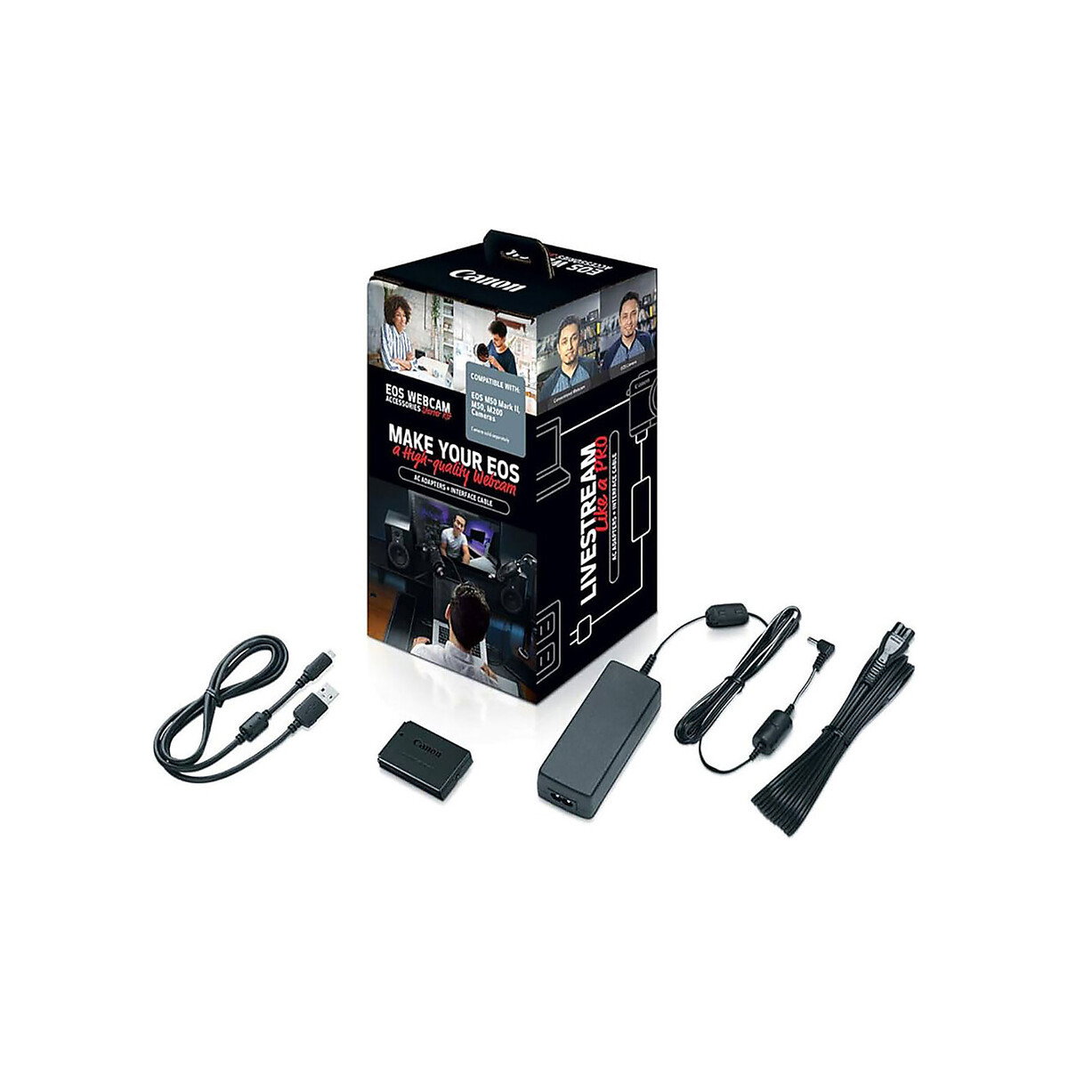 Canon - EOS WEBCAM ACCESSORIES STARTER KIT FOR EOS RP