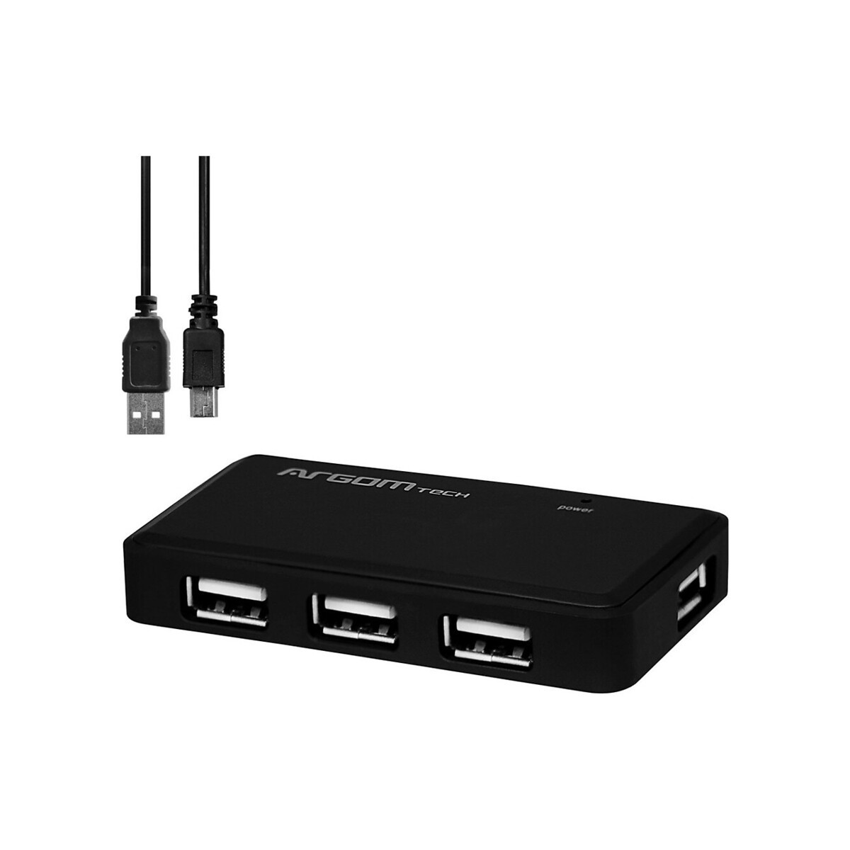 USB Hub, 4 Port, w/60cm USB Cable.
