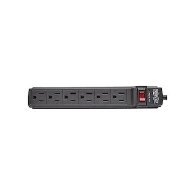 Tripplite - Power Strip, 6 Outlet, Black