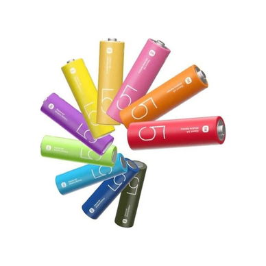 Xiaomi - Rainbow AA Battery, 10 Pcs Pack BHR5393GL