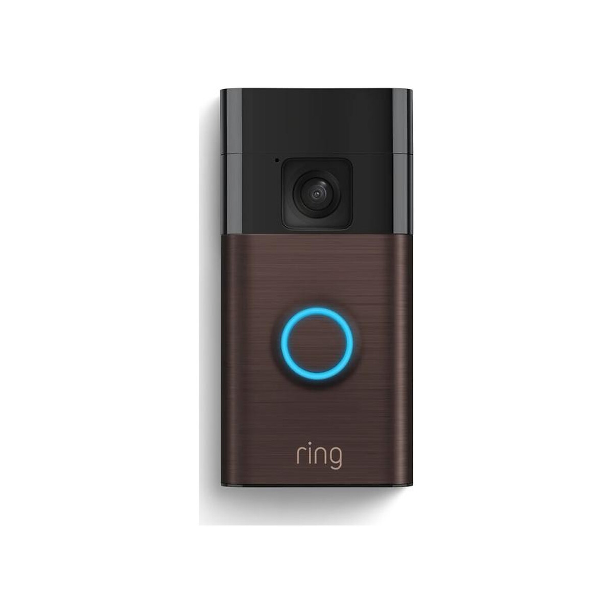 Ring - Battery Powered Video Doorbell, Two Way Talk - Bronze