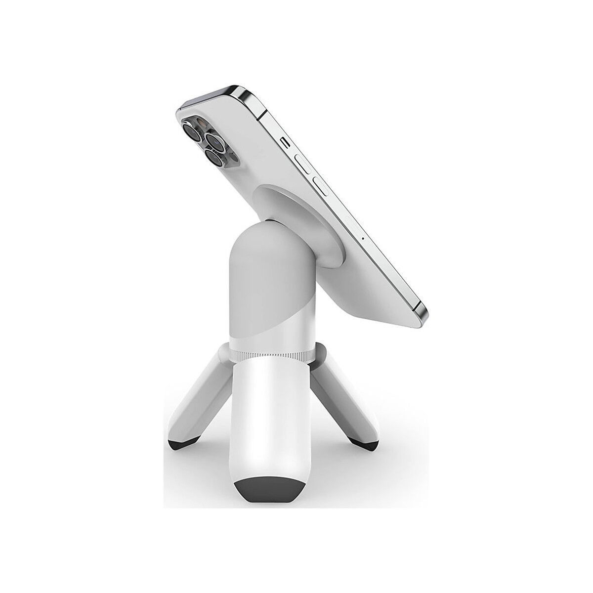STM - MagPod, iPhone MagSafe Tripod, White