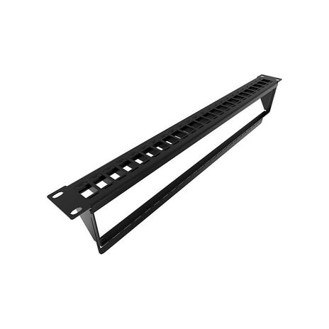 Nexxt - Modular patch panel, unshielded, keystone frame, for RJ45