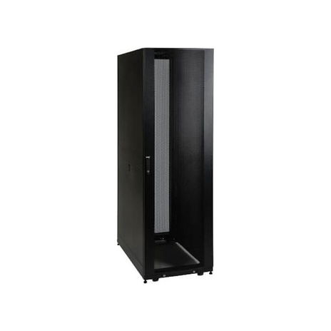 Tripp Lite - SmartRack 42U Standard-Depth Rack Enclosure Cabinet with Doors and Side Panels