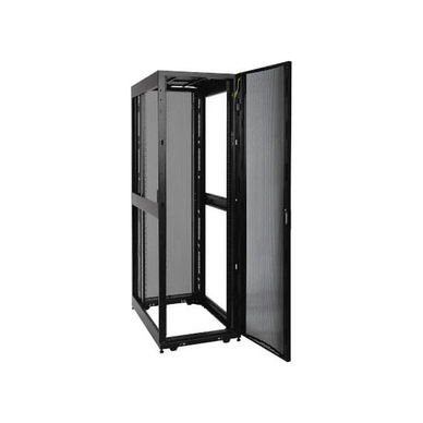 Tripp Lite - SmartRack 42U Standard-Depth Rack Enclosure Cabinet with Doors and Side Panels