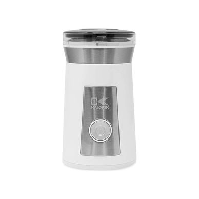 Kalorik - 2.3-oz White Stainless Blade Coffee and Spices