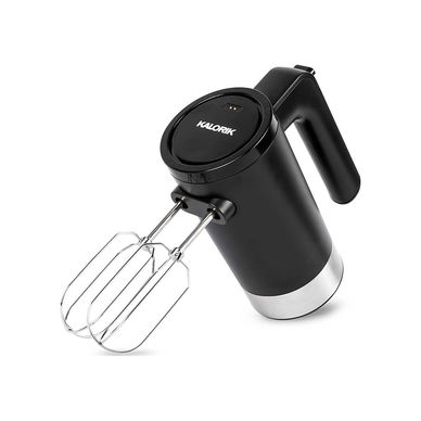 Kalorik - Cordless Electric 5-Spead Hand Mixer, Black