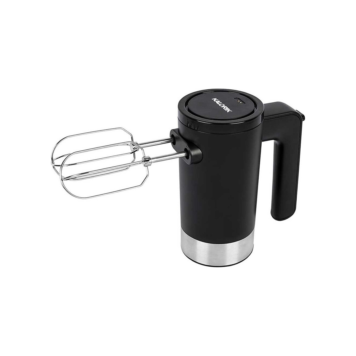 Kalorik - Cordless Electric 5-Spead Hand Mixer, Black