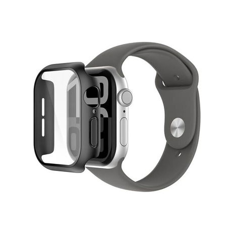 Belkin - TemperedCurve 2-in-1 Screen Protector for Apple Watch Series 10, 42mm - Black