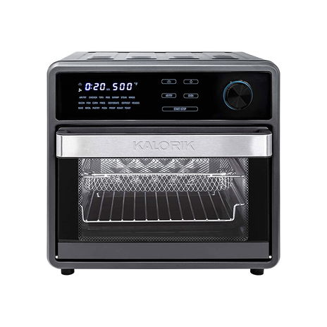 Kalorik - Digital Touch Air Fryer Toaster Oven, 16QT, Black